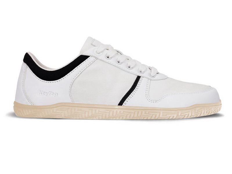 Fábrica de zapatillas minimalistas veganas blancas y algodón de azúcar OEM Echo